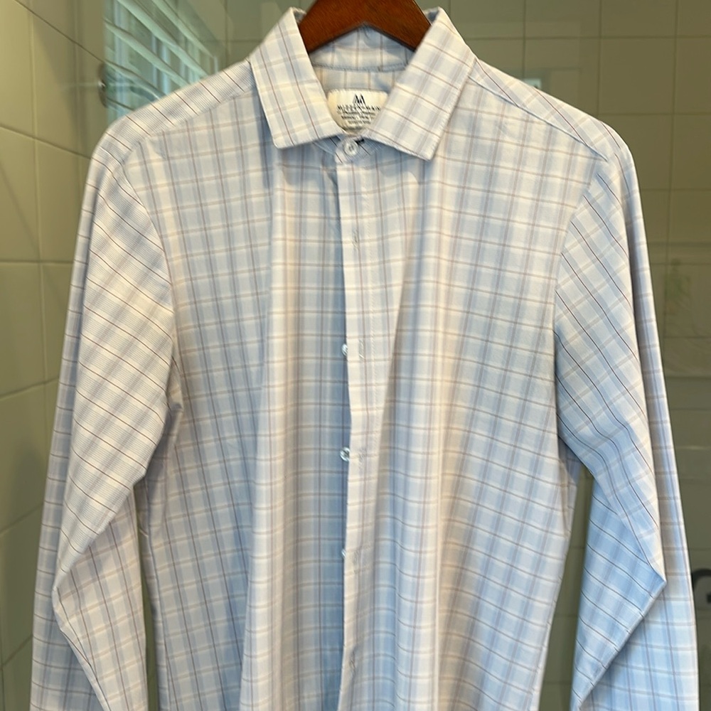 Mizzen+Main gorgeous button down.  Size medium trim